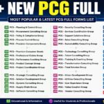 400+ New PCG Full Form – Company Overview, Vision, and Professional Expertise