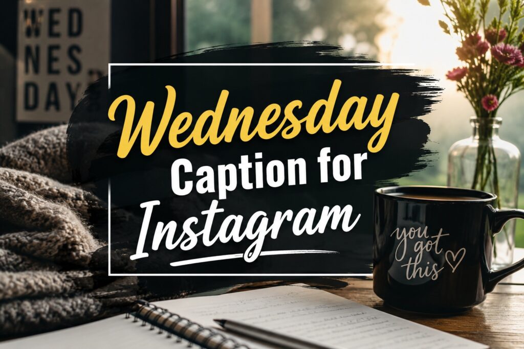 330+ Best Wednesday Caption for Instagram to Brighten Your Midweek