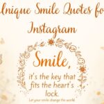 450+ Unique Smile Quotes for Instagram to Boost Your Mood, Likes, and Reach