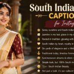 380+ Best South Indian Look Captions for Instagram That Captivate