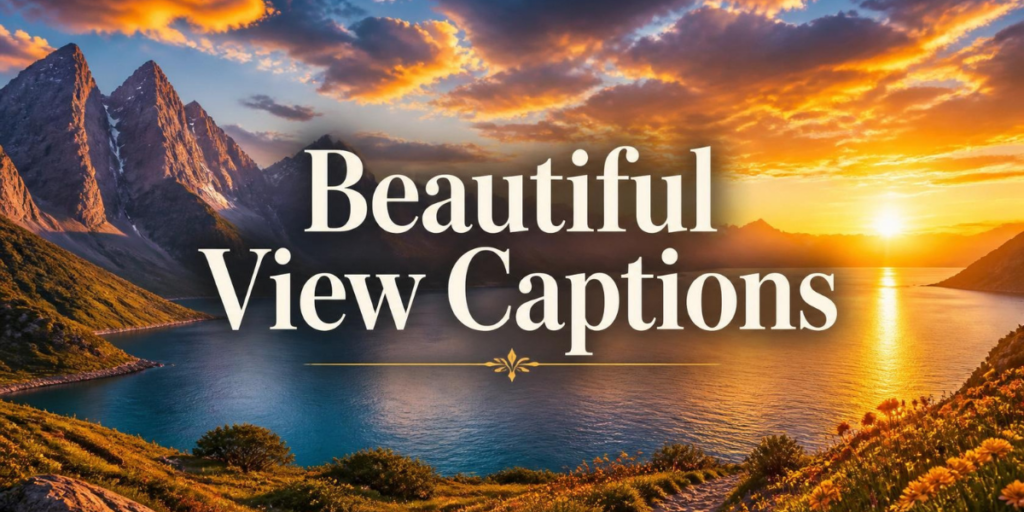 300+ Stunning Beautiful View Captions for Instagram to Inspire Your Feed