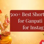 500+ Best Short Captions for Ganpati Bappa for Instagram – Unique, Funny & Festive