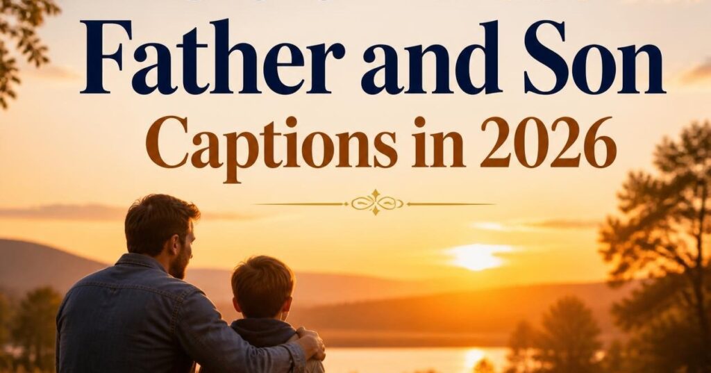 300+ Best Father and Son Captions in 2026