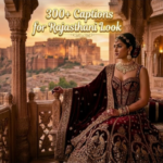 300+ Captions for Rajasthani Look: Royal Bloodline Vibes for Instagram
