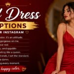 200+ Best Red Dress Captions for Instagram: Short, Funny & Unique