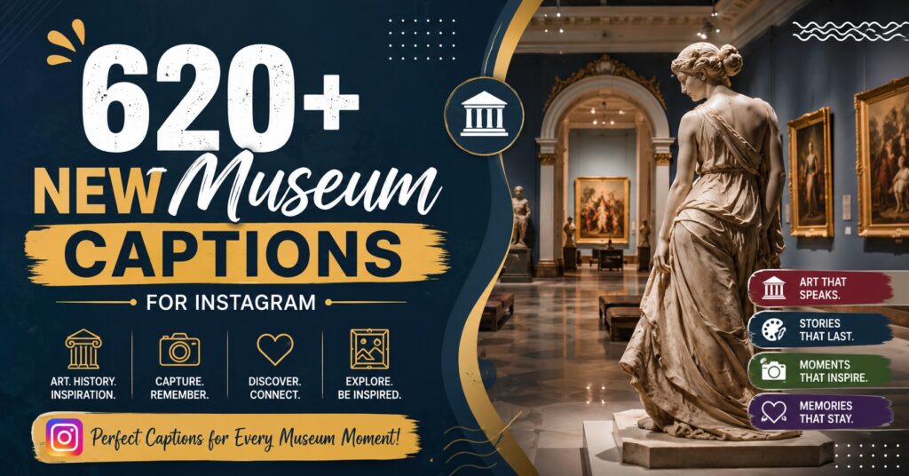 620+ New Museum Captions for Instagram That Capture Every Masterpiece Moment